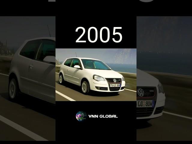 Evolution Of Volkswagen  Polo (1975-2023) #shorts