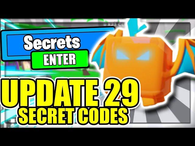 ALL NEW *UPDATE 29* OP CODES! Tapping Legends Roblox