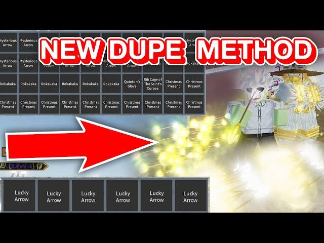 NEW YBA ITEM DUPE HACK - LUCKY ARROW DUPE - STANDS DUPE HACK   Roblox Your Bizarre Adventure Script