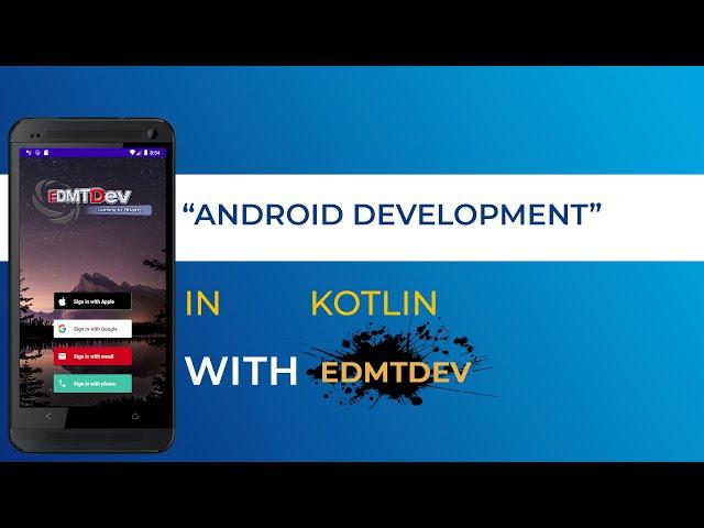 Kotlin Android Tutorial - Custom FirebaseUI Auth