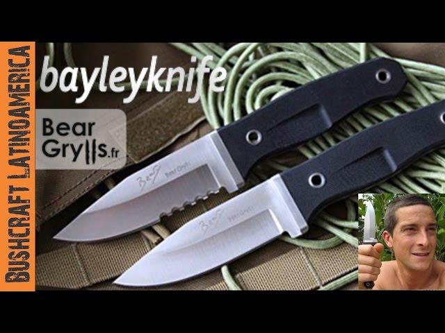 Cuchillo que Aparece en la Serie de TV A Prueba de Todo ( Con Bear Grylls )