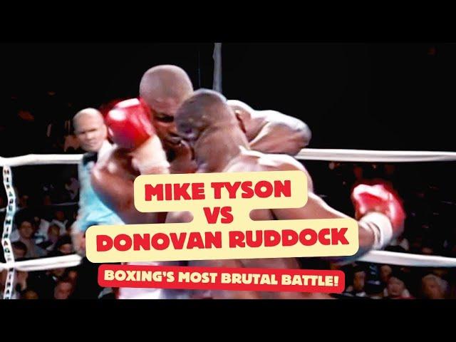 Mike Tyson vs Donovan Ruddock | La Batalla Más Brutal – Boxeo Épico de Peso Pesado