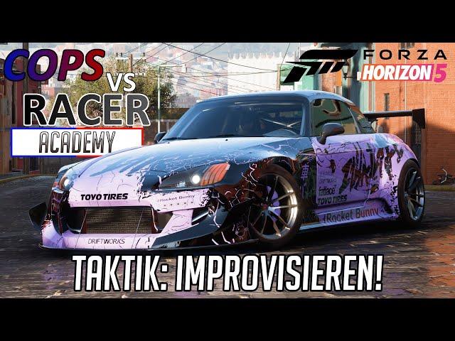 Taktik: Improvisieren! | Cops VS Racer: Academy - Forza Horizon 5 Multiplayer