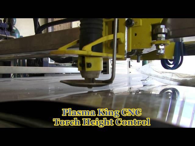 Plasma King CNC - THC Torch Height Control demonstration