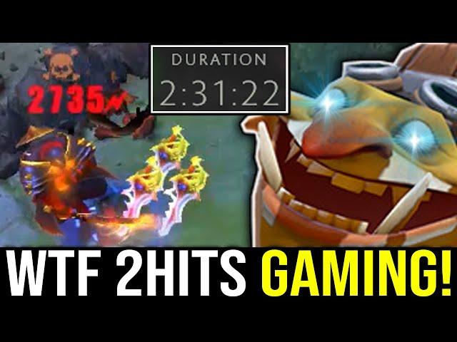 All Stuck with Techies for 2:30Hours  - WTF 2Hits Gaming!!