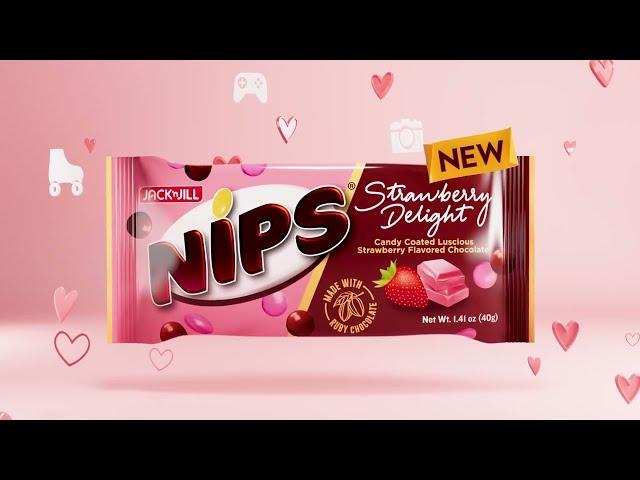 Nips Strawberry Delight TVC 2022 15s (Philippines)