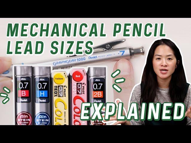 Mechanical Pencil Lead Sizes Explained!