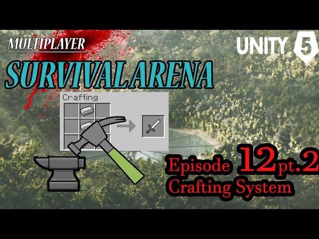 Making a Multiplayer Survival Arena (Ep12Pt2) "Crafting System Cont." - Unity Unet Tutorial