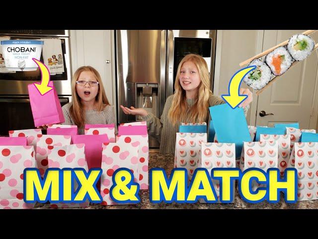 Mix and Match Food Challenge!!! Recreating Our Old Videos!!!