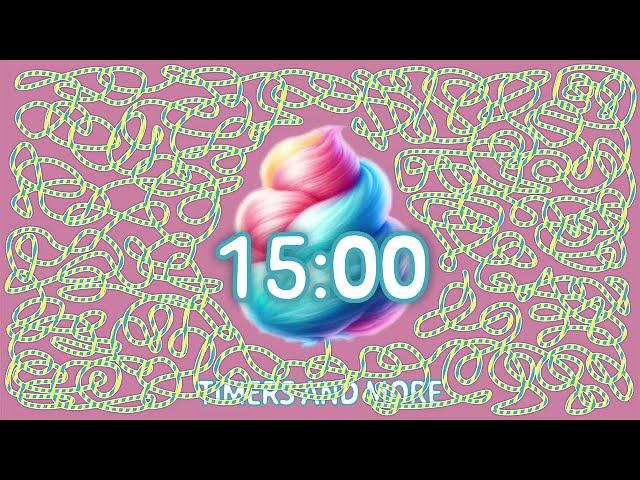 15 Minute Cotton Candy Bomb  Timer