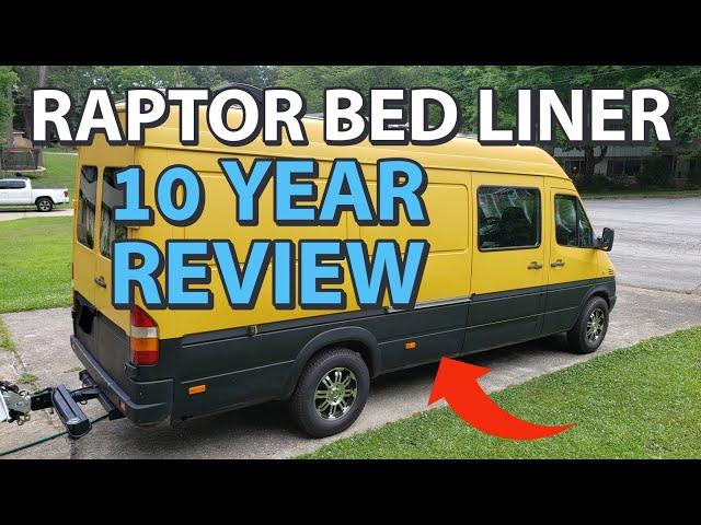 HONEST 10 Year Review of U-POL RAPTOR LINER Black Urethane Spray-On Truck Bed Liner Kit DIY