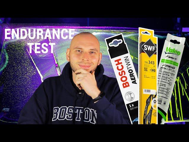 The Best Wiper Blades? - 2020 ENDURANCE TEST - Bosch Aerotwin VS SWF VisioNext VS Valeo First
