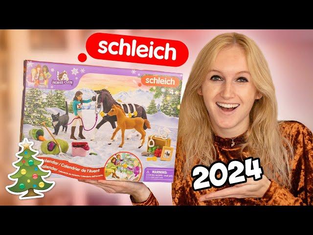 Schleich paarden adventskalender UNBOXING!  *2024 editie*