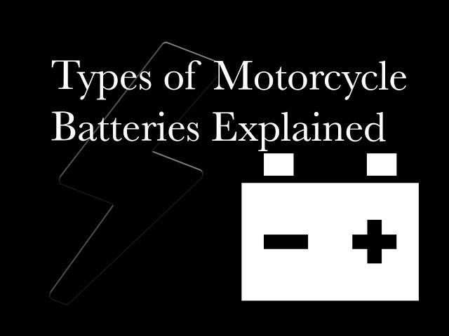 Types of Motorcycle Batteries Explained Dennis Kirk Review