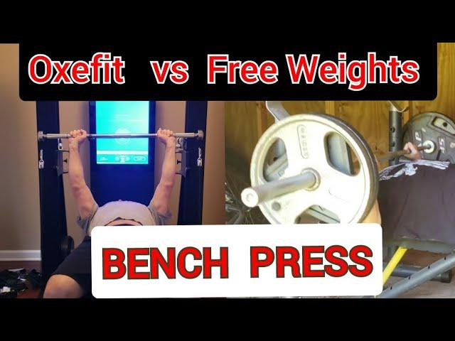 Oxefit XS1 vs Free Weights Bench Press