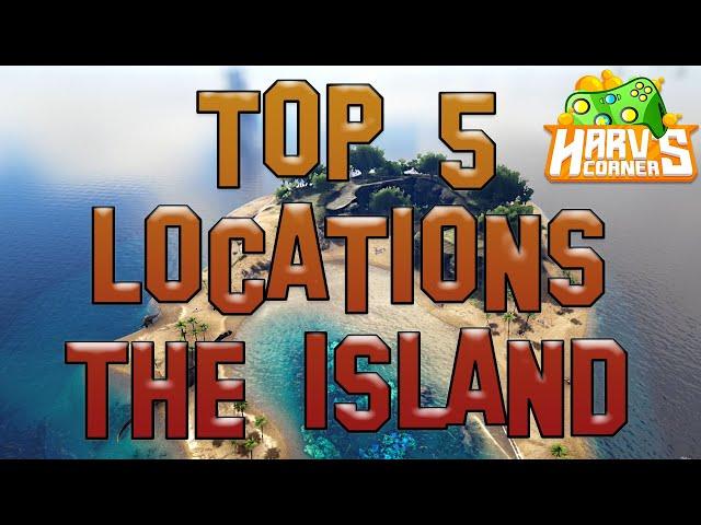 Ark Top 5 Base Locations The Island - Ark Survival Evolved