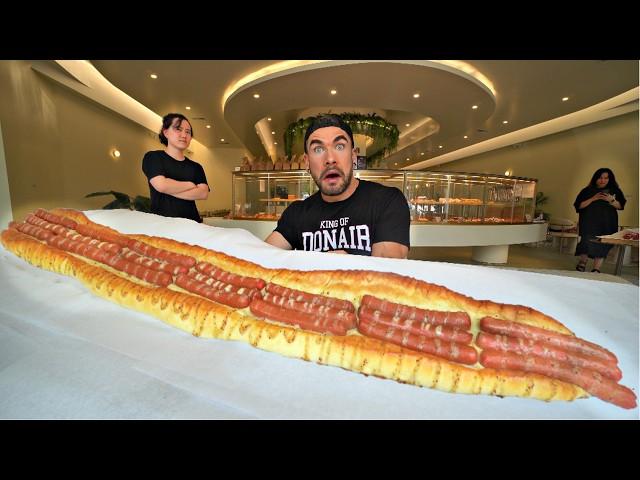 EVERYONE SAID I'D FAIL THE BIGGEST HOT DOG CHALLENGE IN THE USA | Joel Hansen