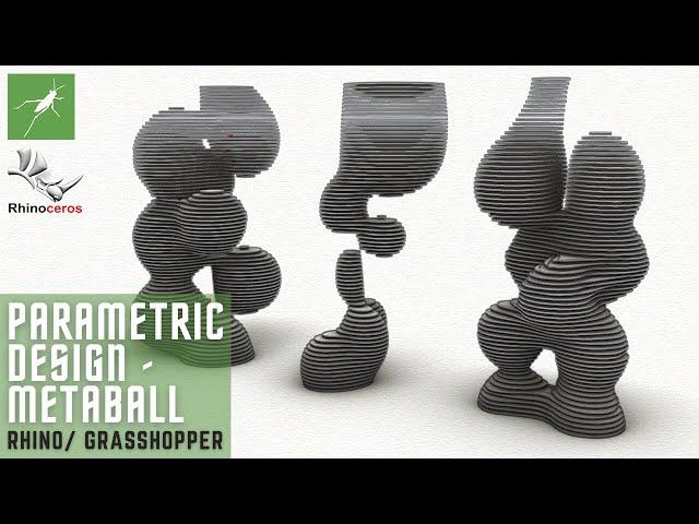 Easy Grasshopper 3d Tutorial Parametric Design | Metaball