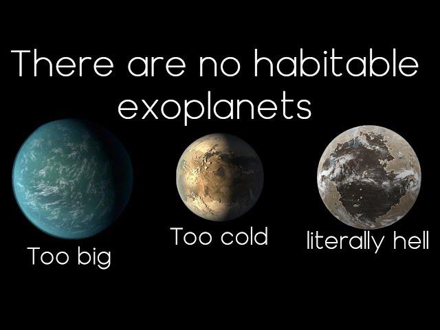 There are no known habitable exoplanets