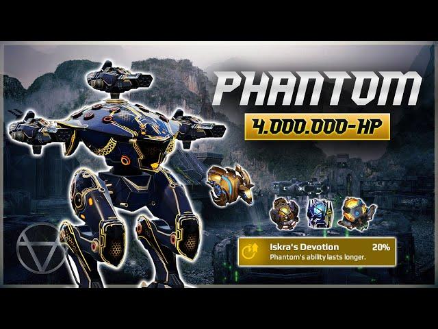 [WR]  Storm UE Phantom Gets 4,000,000 HP w/ Armadillo – Mk3 Gameplay | War Robots