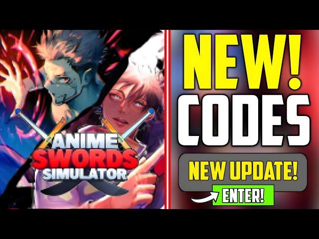 ️NEW️ANIME SWORDS SIMULATOR ROBLOX CODES 2023 - ANIME SWORDS SIMULATOR CODES