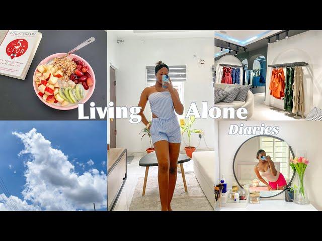 Days in my life ️ | shopping | skincare haul | life of a Nigerian girl | living alone