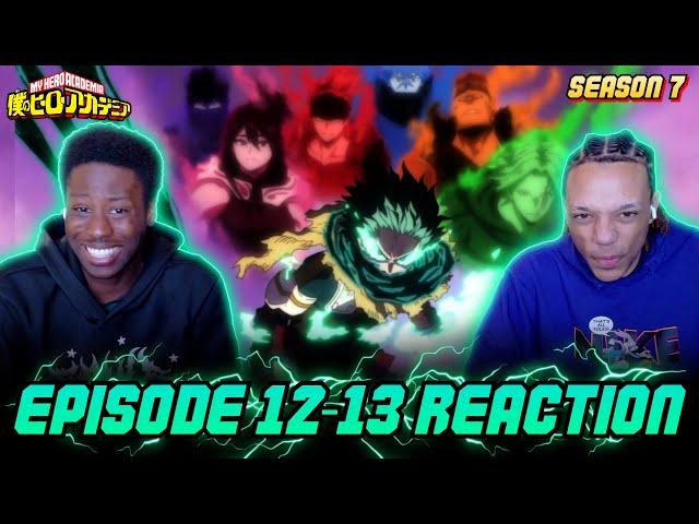 TOMURA VS DEKU !! | My Hero Academia Season 7 Episode 12-13 Reaction !!