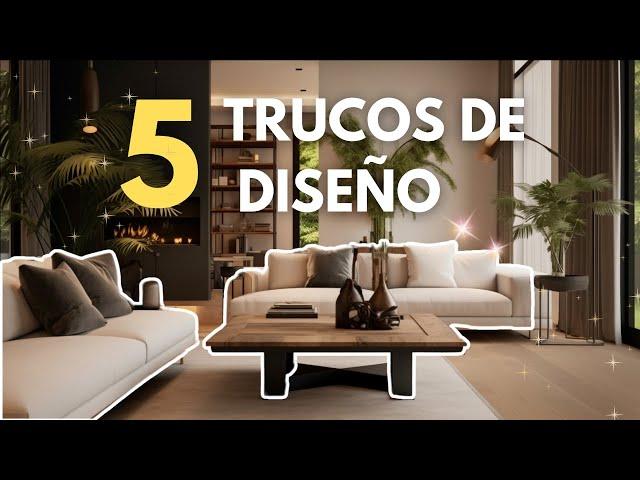 5 TRUCOS de ESTILO para la decoración de TU HOGAR  Hom decor  Trucos de diseño que debes conocer