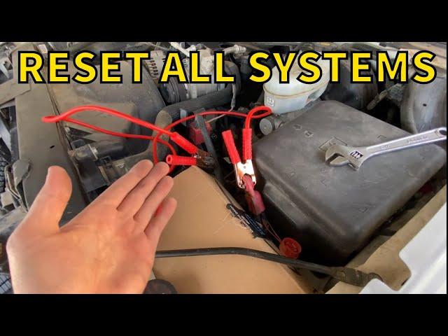 How To Reset All ECU’s And Control Modules In Your Car Or Truck Safely