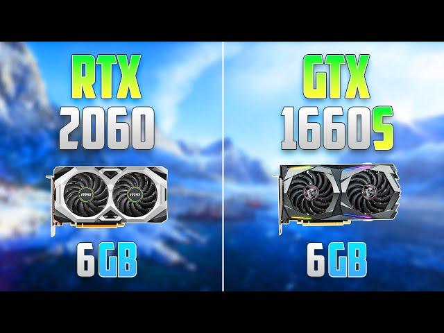 RTX 2060 vs GTX 1660 Super - Which One is Better?