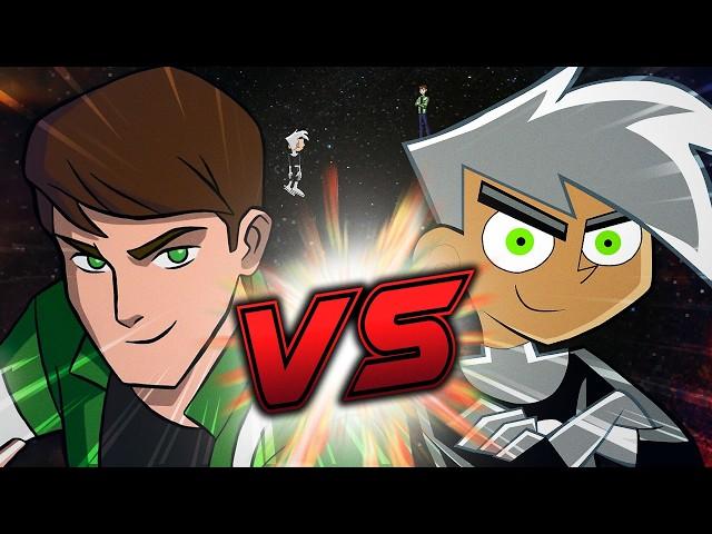 Ben 10 VS Danny Phantom FIGHT ANIMATION!