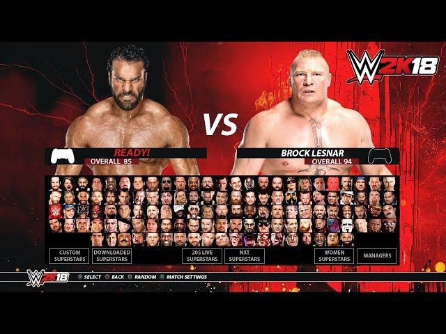 WWE 2K18 PS3 & XBOX 360 - Roster, Main Menu Select, Game Modes & More - 2K18 Concept Hype