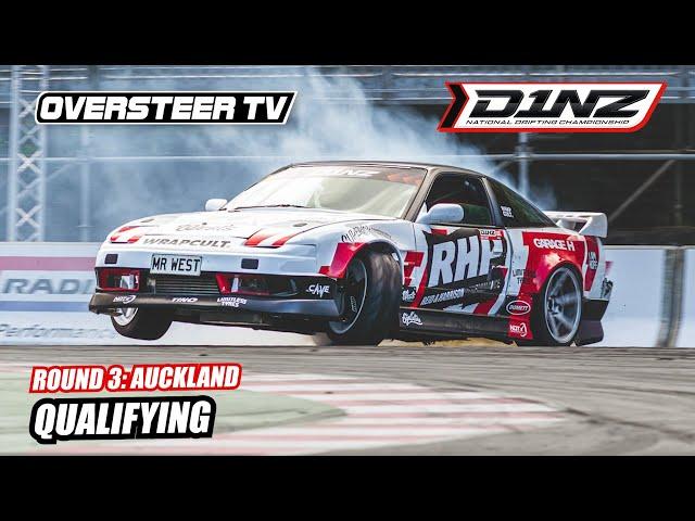 D1NZ Drifting Championship 2025 • Round 3 • Qualifying • Auckland, Go Media Stadium