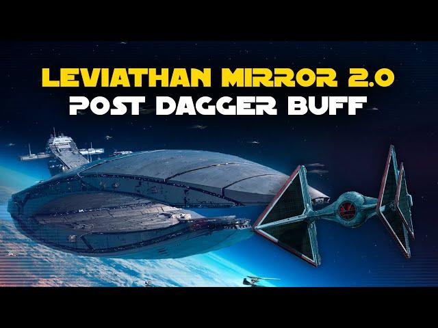 READ PINNED COMMENT! Leviathan Mirror 2.0 - Tie Dagger Buffed | SWGOH GAC TW Fleet Arena