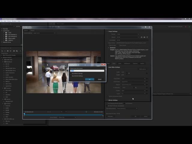 Importing Presets in Adobe Media Encoder