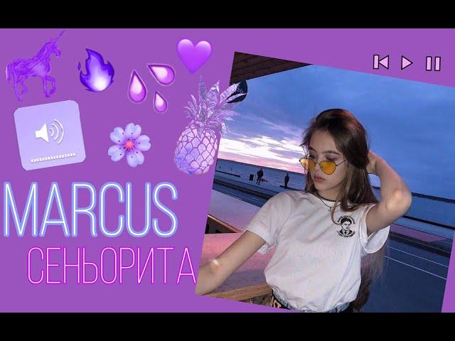 MARCUS - Сеньорита (с текстом)