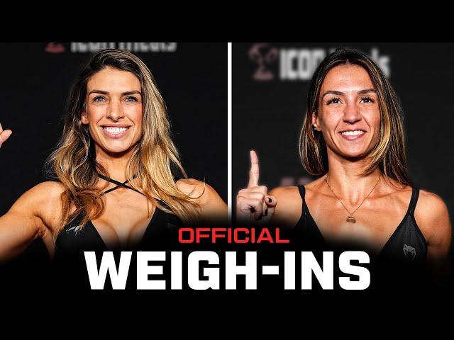 Dern vs Ribas 2 Fighter Weigh-Ins | UFC Vegas 101