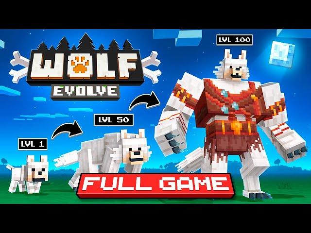 Minecraft x Wolf Evolve - Full Gameplay Playthrough (Full Game)