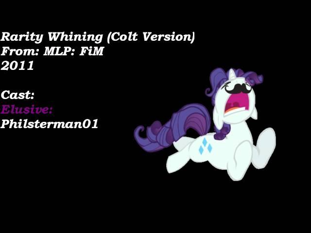 Mirror: Rarity Whining (Colt Version)