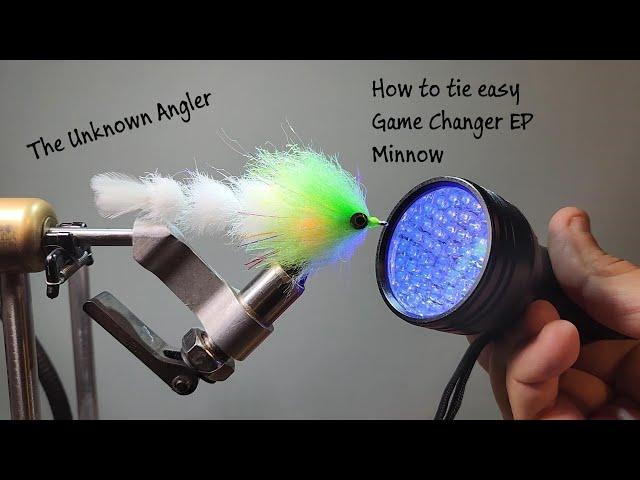 How to tie easy game changer EP brush minnow