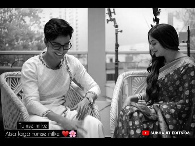 Tumse milke aisa laga tumse milke ।। Hindi Song WhatsApp status ।। Subhajit edits 06 ।।