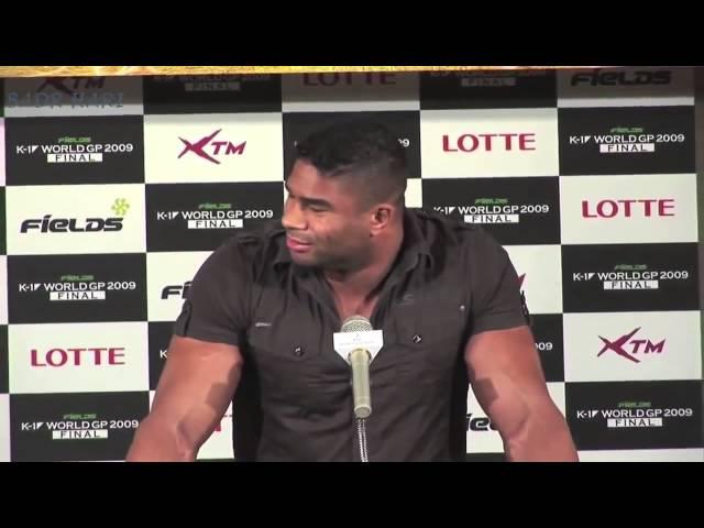 BADR HARI VS. ALISTAIR OVEREEM #2 Revenge Battle : K1 WGP 2009 - Semi final Yokohama - 05/12/2009