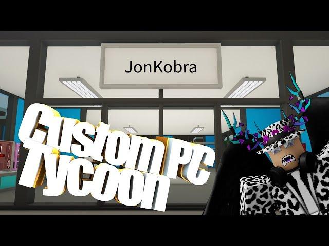 Создал свой компьютер, ️ Custom PC Tycoon!, Roblox.