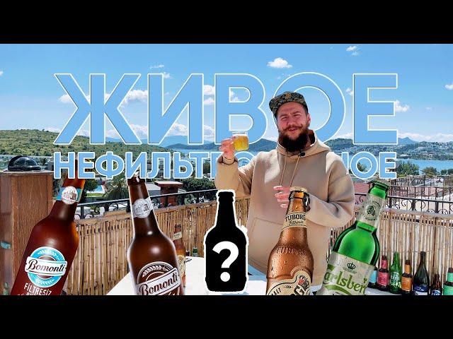Турецкое пиво | Живое нефильтрованное