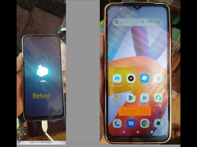 Redmi A2 / A2+ / POCO C51 23028RNCAG 2023 Model Fix Auto Recovery Mode Stuck In No Command Flashing