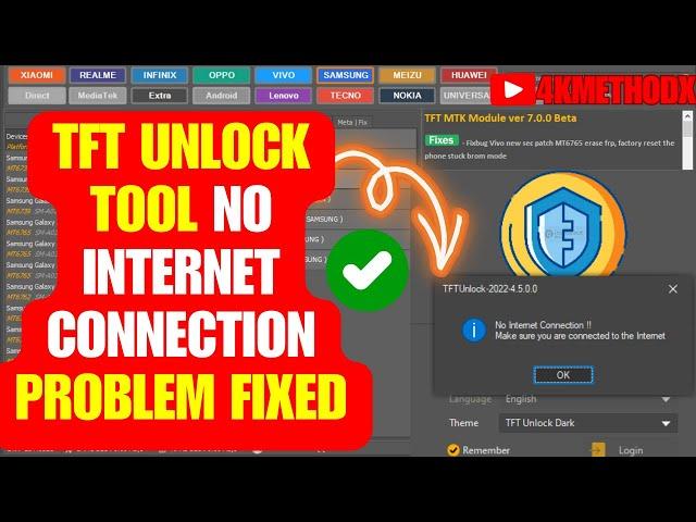 TFT Unlock Tool No Internet Connection Problem FIXED | UnlockTool ACTIVATED | 2024 (Auto Update)