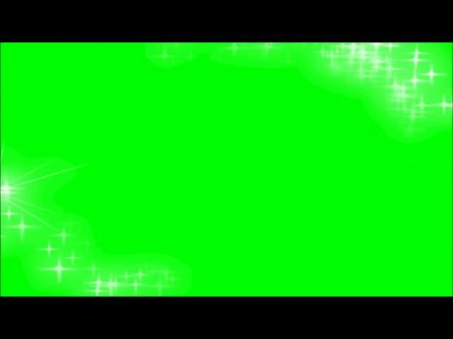 Free Green Screen Sparkle Animation Glitter Shine Lights footage effect