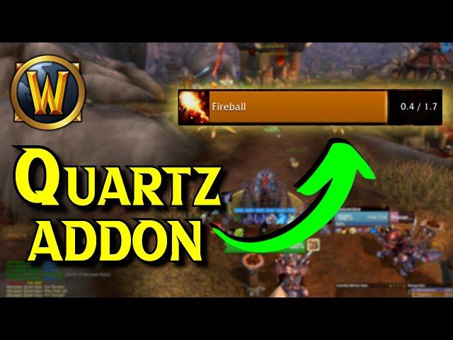 BEST Custom Cast Bar Addon | WoW Quartz Addon Guide