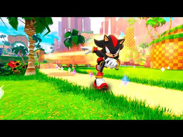 The NEW SHADOW CHARACTER.. (Sonic Speed Simulator)