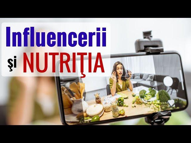 Spun influencerii ADEVĂRUL despre nutriţie?